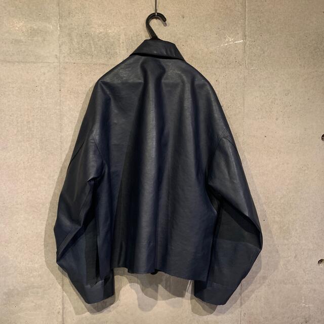 COMOLI(コモリ)のyoke ヨーク　fake leather ブルゾン　 メンズのジャケット/アウター(ブルゾン)の商品写真