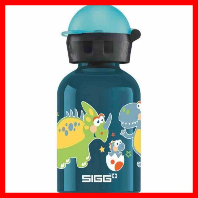 SIGG(シグ)の【SIGG シグ 】 Small Dino 恐竜 ボトル 300ml 【新品】 キッズ/ベビー/マタニティの授乳/お食事用品(水筒)の商品写真