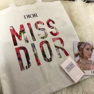 ディオール(Dior)のミスディオール トートバッグ 新品未使用 香水サンプル付き(トートバッグ)