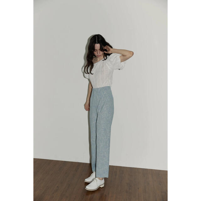 ショッピング超高品質 verybrain VP-110 Tweed pants:Blue