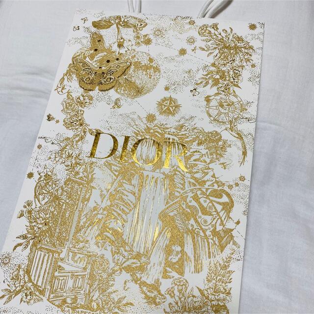 Christian Dior(クリスチャンディオール)のChristian Dior ディオール 限定ショッパー ハートチャーム付き♪ レディースのバッグ(ショップ袋)の商品写真