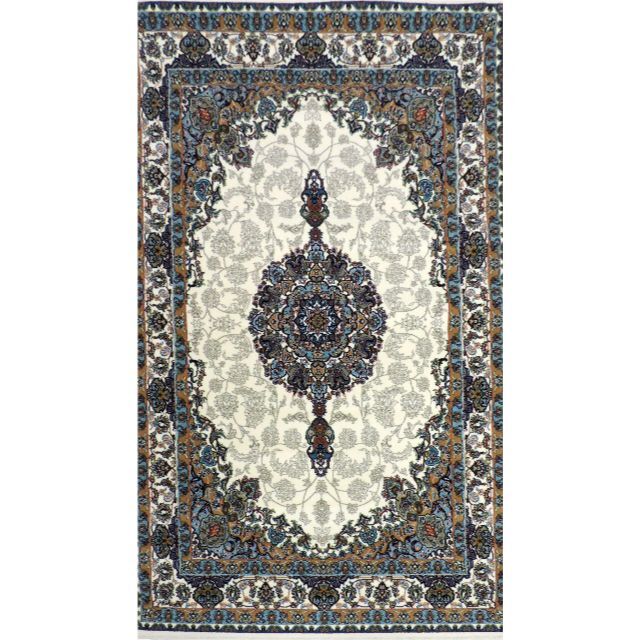 高密度ウィルトン織りペルシャ絨毯/豪華な色柄の高級カーペット 150x100