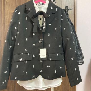 ジディー(ZIDDY)のジディ　ジャケット ＆ スカート 新品  ※ブラウス 中古　卒服　卒業式(ドレス/フォーマル)