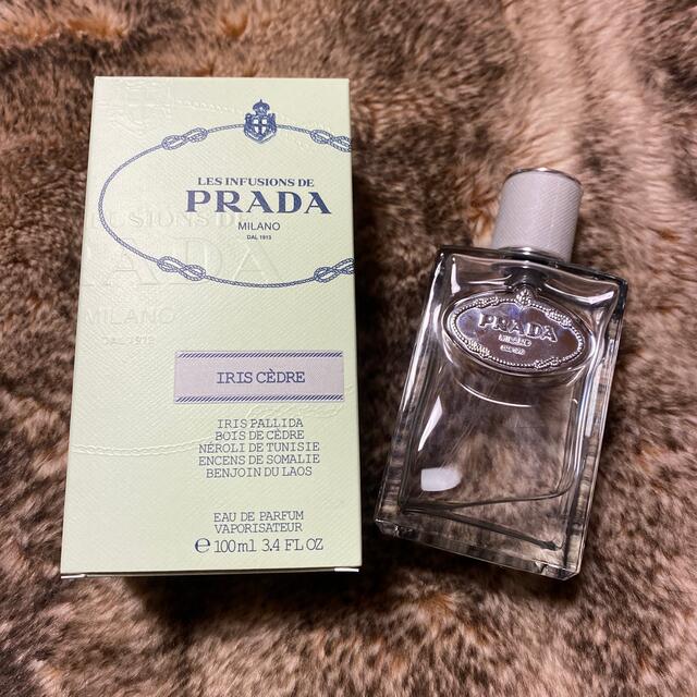 PRADA(プラダ)のプラダ インフュージョン ドゥ プラダ イリス シダー EDP SP 100ml コスメ/美容の香水(ユニセックス)の商品写真