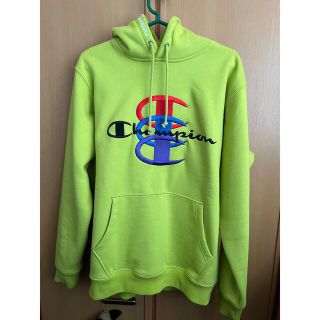 シュプリーム(Supreme)のsupreme Champion Stacked hoodie S(パーカー)