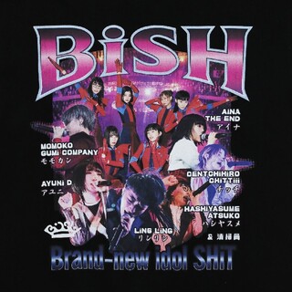 BiSH collaboration with #FR2  T-shirt XL(Tシャツ/カットソー(半袖/袖なし))