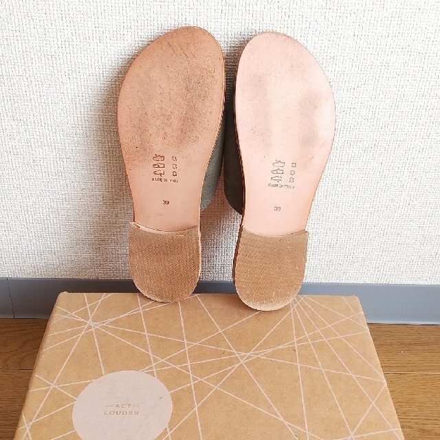 JOURNAL STANDARD(ジャーナルスタンダード)の【専用】Eder Shoes スウェード フラットサンダル レディースの靴/シューズ(サンダル)の商品写真