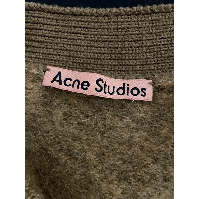 Acne Studios(アクネストゥディオズ)のACNE STUDIOS ブラウン Rives カーディガン メンズのトップス(カーディガン)の商品写真