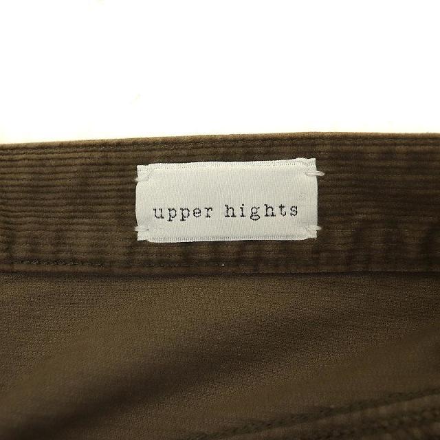 upper hights(アッパーハイツ)のアッパーハイツ アパルトモン別注  コーデュロイパンツ デニム XS グレージュ レディースのパンツ(その他)の商品写真