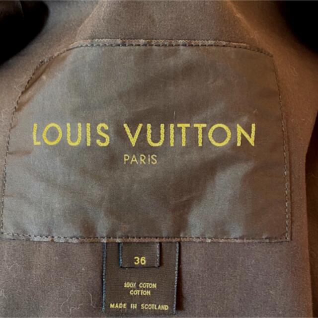 LOUIS VUITTON(ルイヴィトン)の専用です　ルイヴィトン　マッキントッシュ　ジャケット　ブラウン系　36 レディースのジャケット/アウター(トレンチコート)の商品写真