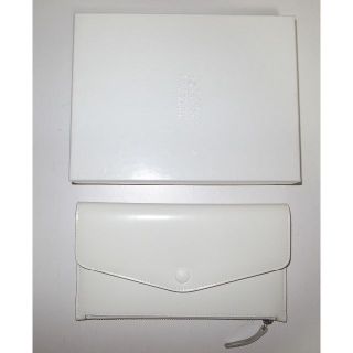 マルタンマルジェラ(Maison Martin Margiela)のmaison margiela マルジェラ 長財布 wallet white (財布)