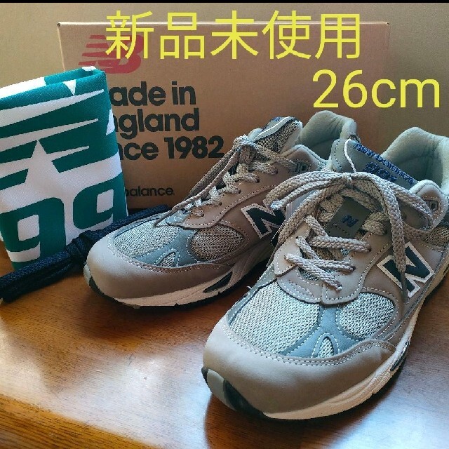 ★【新品未使用】New Balance M991AN 26cm グレー