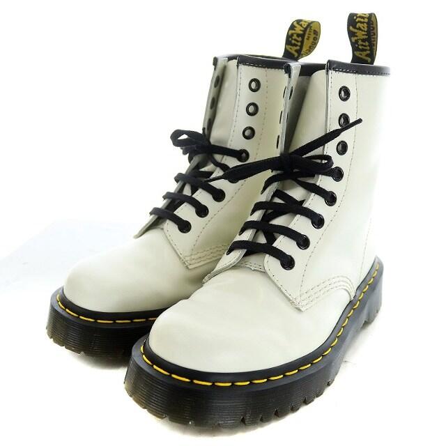 Dr.Martens - ドクターマーチン 8ホール ショートブーツ 厚底 レザー