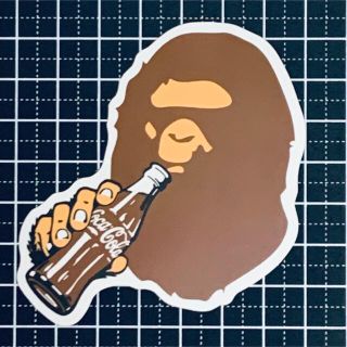 アベイシングエイプ(A BATHING APE)のおしゃれ　防水ステッカー　スケボ　シール　【A BATHING APE】(ステッカー（シール）)