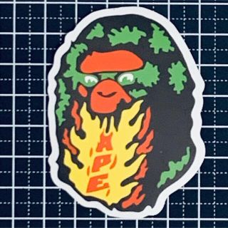 アベイシングエイプ(A BATHING APE)のおしゃれ　防水ステッカー　スケボ　シール　【A BATHING APE】(ステッカー（シール）)