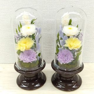 仏花プリザーブドフラワー　お彼岸　お供え花　お仏壇花(プリザーブドフラワー)