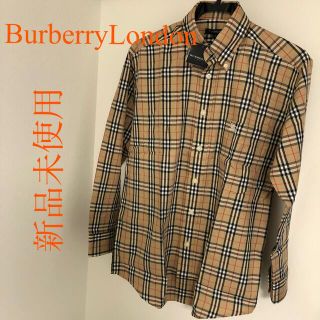 BURBERRY - 新品！ Burberry ボタンダウンシャツ ノバチェック S〜M