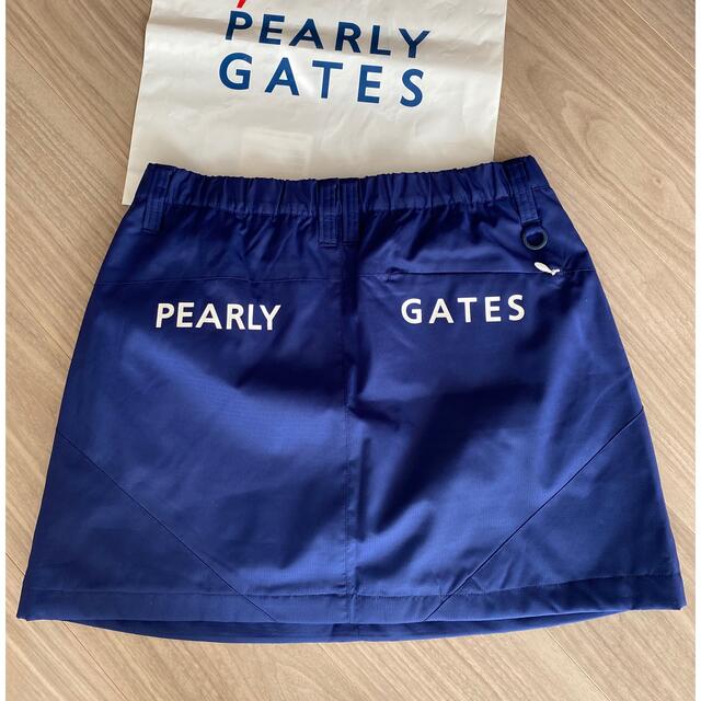 PEARLY GATES(パーリーゲイツ)のPEARLY GATES 高機能タフレックス×ザムザ スカート サイズ1 秋冬春 スポーツ/アウトドアのゴルフ(ウエア)の商品写真