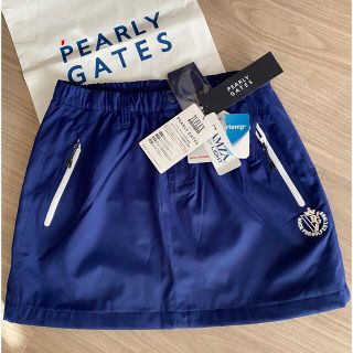 パーリーゲイツ(PEARLY GATES)のPEARLY GATES 高機能タフレックス×ザムザ スカート サイズ1 秋冬春(ウエア)