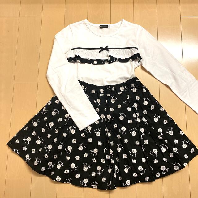 BeBe(ベベ)のbebe 140【極美品】♡セット♡ キッズ/ベビー/マタニティのキッズ服女の子用(90cm~)(Tシャツ/カットソー)の商品写真