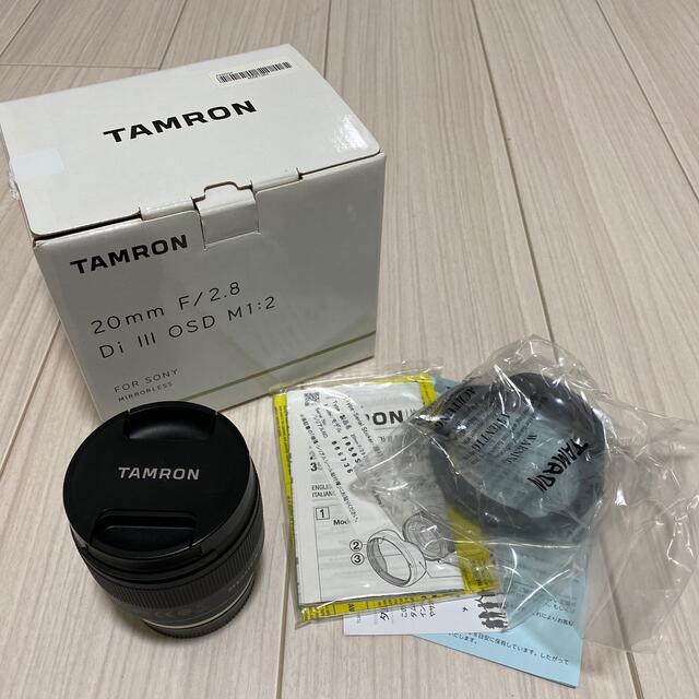 TAMRON 20mm F2.8 SONY Eマウント 【美品】