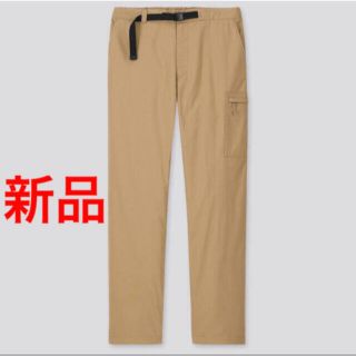 ユニクロ(UNIQLO)のヒートテック　ウォームイージーパンツ　XXL  ベージュ　3L(ワークパンツ/カーゴパンツ)