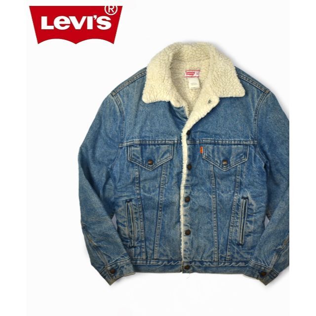 Levi's 70's デニムボアジャケット サイズ36 made in usa-