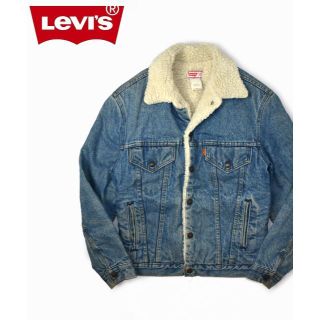 70s~80s USA製 リーバイス 70608 0213 デニムボアジャケット