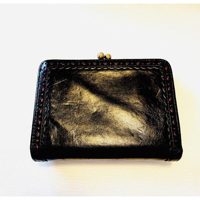 ANNA SUI - アナスイ、折り財布、黒×赤、花柄の通販 by sumin ANNA SUI - アナスイ、折り財布、黒×赤、花柄の通販 by sumin