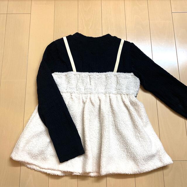 ANNA SUI mini(アナスイミニ)のANNA SUImini 140【極美品】♡猫さんフェイス♡ キッズ/ベビー/マタニティのキッズ服女の子用(90cm~)(Tシャツ/カットソー)の商品写真