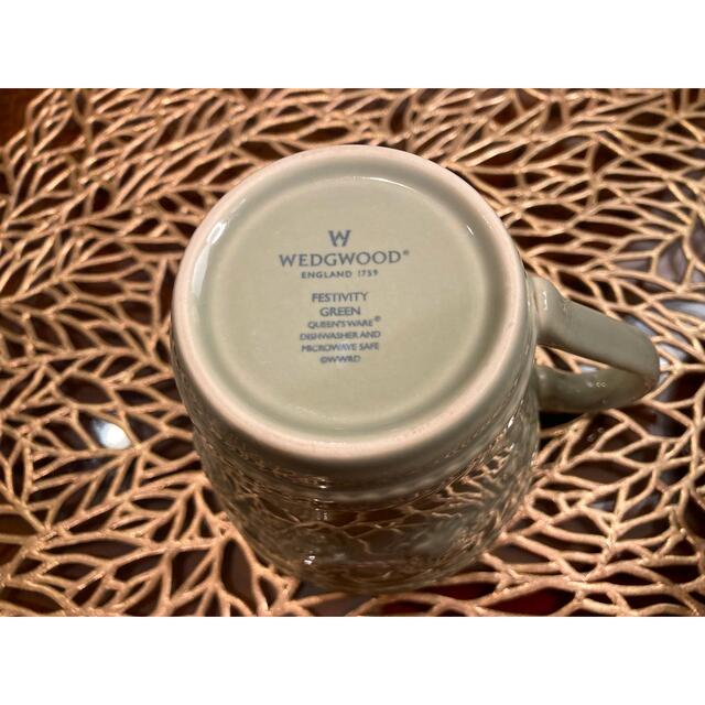 WEDGWOOD(ウェッジウッド)のウエッジウッド   グリーン  マグカップ キッズ/ベビー/マタニティの授乳/お食事用品(マグカップ)の商品写真