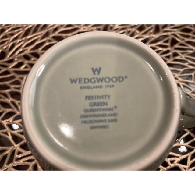 WEDGWOOD(ウェッジウッド)のウエッジウッド   グリーン  マグカップ キッズ/ベビー/マタニティの授乳/お食事用品(マグカップ)の商品写真