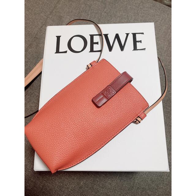 良好品】 LOEWE ロエベ フォンショルダーバッグ フォンポーチ ...