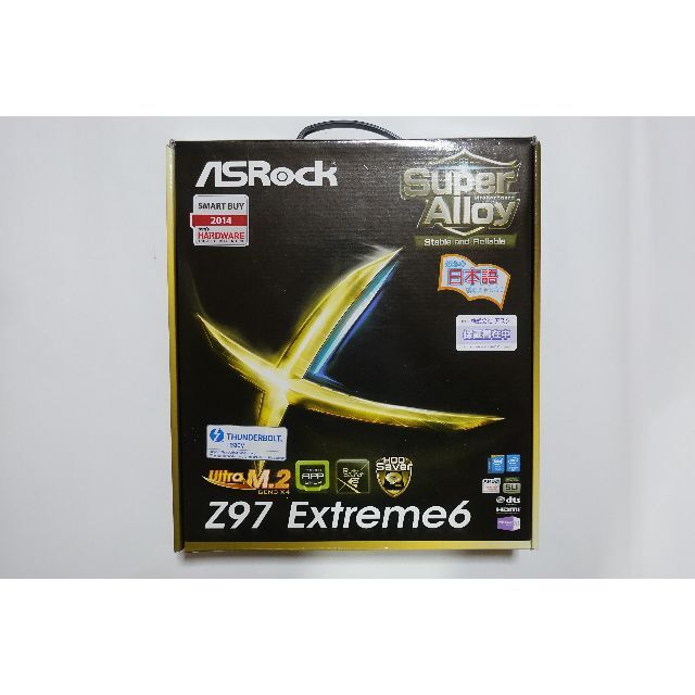 ASRock Z97 Extreme6 ATXマザーボードPC/タブレット