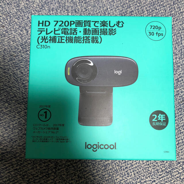 【新品未開封】logicool C310n Webカメラ スマホ/家電/カメラのPC/タブレット(PC周辺機器)の商品写真