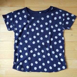 ムジルシリョウヒン(MUJI (無印良品))の☆無印良品 ドット柄 Ｔシャツ 140㌢ ☆(Tシャツ/カットソー)