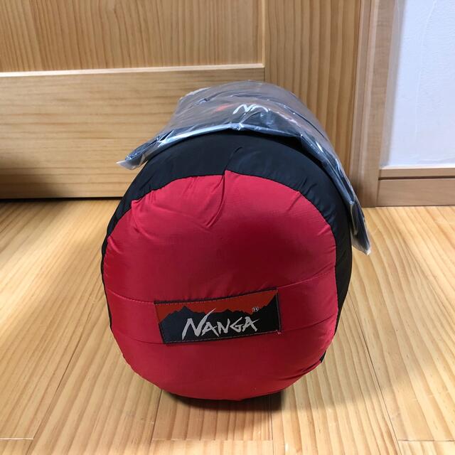 シングルキルト構造フィルパワーNANGA ナンガ オーロラ750 ショート レッド 新品未使用