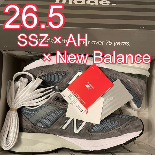 26.5 SSZ AH.H New balance M990 BE5