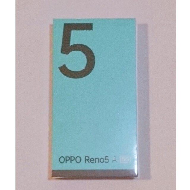 OPPO Reno5 A  シルバーブラック 新品 1