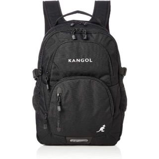 カンゴール(KANGOL)の新品送料無料KANGOL(カンゴール)リュック 防水レインカバー付属 PC収納黒(リュック/バックパック)