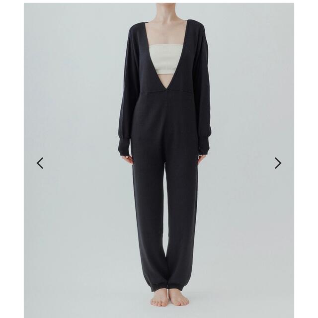 yo BIOTOP Lingerie Knit rompers BLACK www.krzysztofbialy.com
