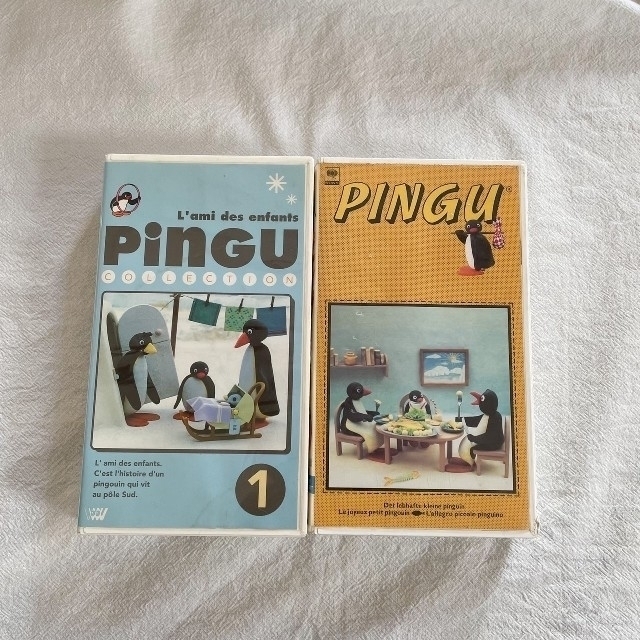 PINGUビデオ2点セット　VHS エンタメ/ホビーのDVD/ブルーレイ(アニメ)の商品写真