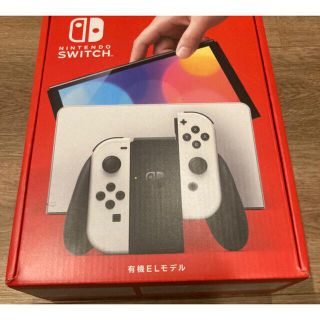 ニンテンドースイッチ(Nintendo Switch)のNintendo Switch 有機EL 本体　ホワイト(家庭用ゲーム機本体)