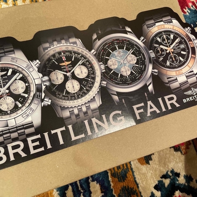 BREITLING(ブライトリング)の【専用出品】ブライトリング　本　ハガキとコースター2枚はオマケ メンズの時計(腕時計(アナログ))の商品写真