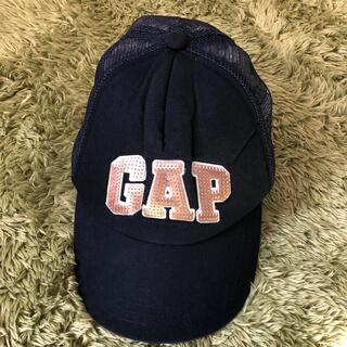 ギャップキッズ(GAP Kids)の【GAP KIDS】　ネイビーキャップ(帽子)