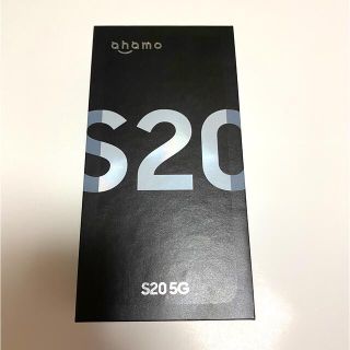 ギャラクシー(Galaxy)の新品未使用品　Galaxy S20 5G SC-51A 128GB ホワイト(スマートフォン本体)