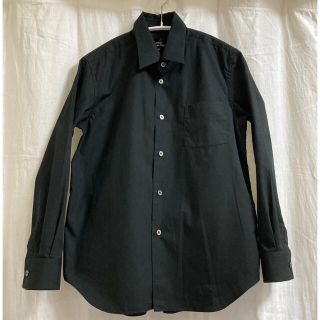 コムデギャルソン(COMME des GARCONS)のトリココムデギャルソン スタンダードシャツ ブラック コットン(シャツ/ブラウス(長袖/七分))