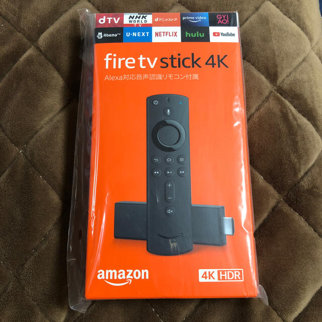 【新品未開封】fire tv stick 4k