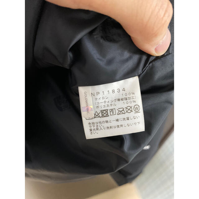 THE NORTH FACE(ザノースフェイス)のノースフェイス　マウンテンライトジャケット　黒Lサイズ メンズのジャケット/アウター(マウンテンパーカー)の商品写真