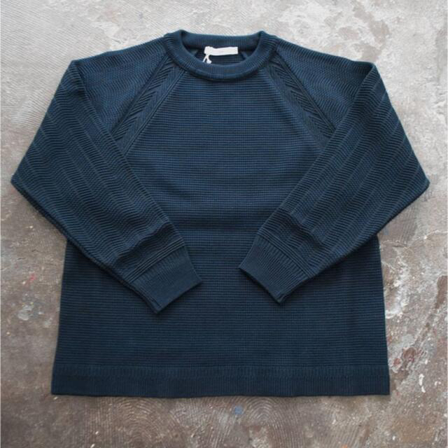 YASHIKI ヤシキ 18AW Tasukigake Knit NAVY M